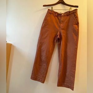 Everlane cropped wide leg pants